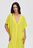 Платье желтое свободного кроя OVERSIZE